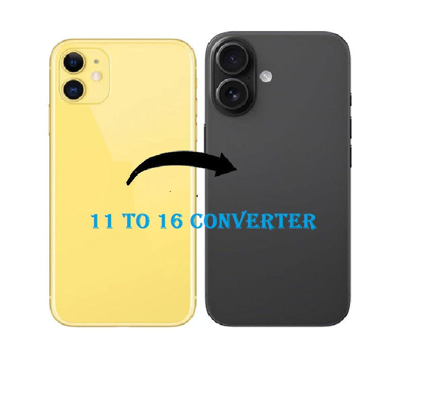 Convertor Back Panel Housing Body for Apple iPhone 11 Convert to Apple iPhone 16 Convertor Back Panel Housing Body for Apple iPhone 11 Convert to Apple iPhone 16